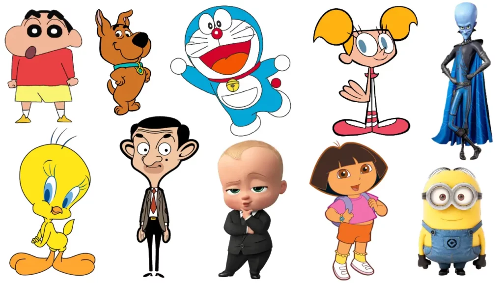 Big Head Cartoon Characters