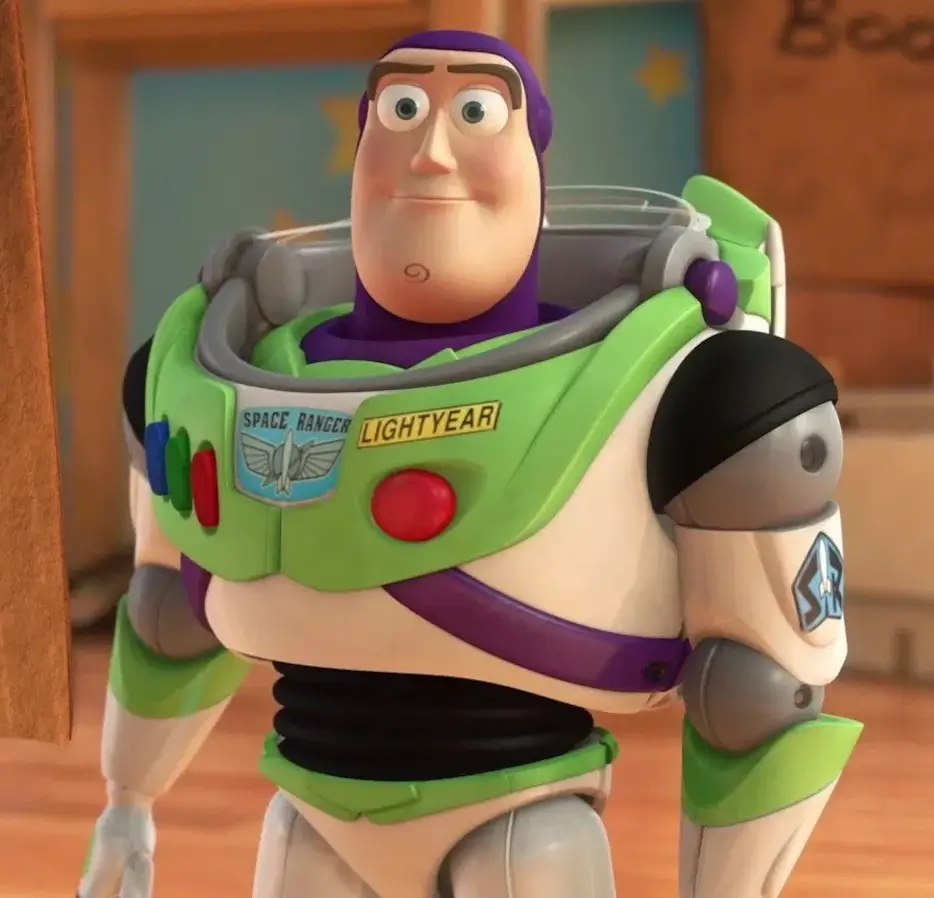 buzz lightyear character toy story 1995
