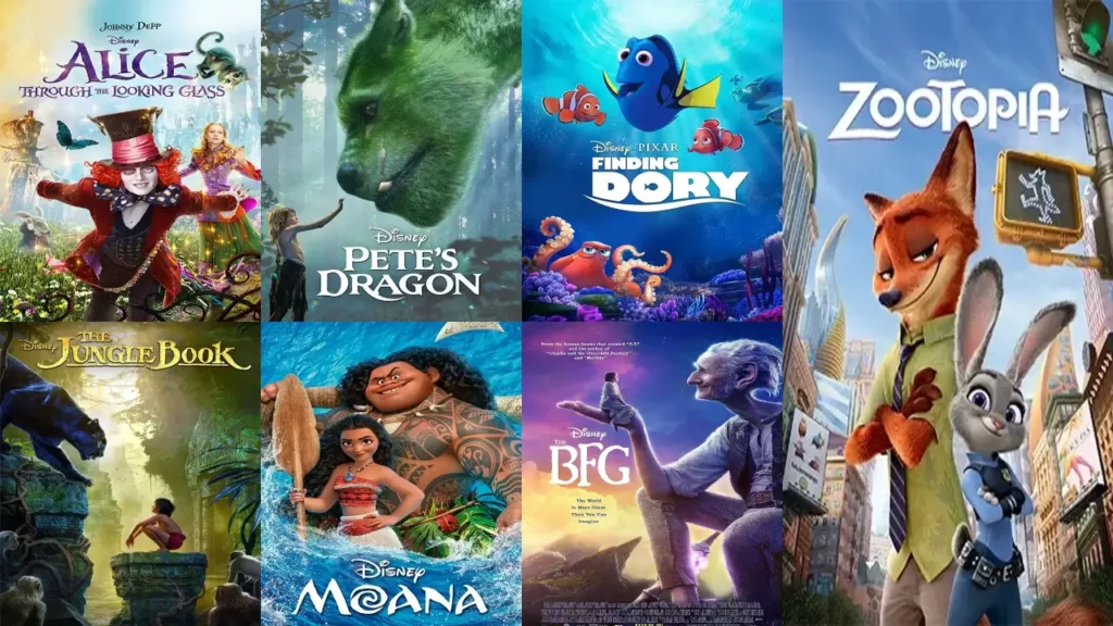 Disney Movies 2016