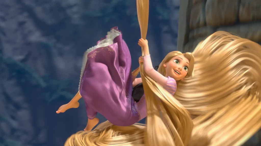 Rapunzel cartoon character tangled