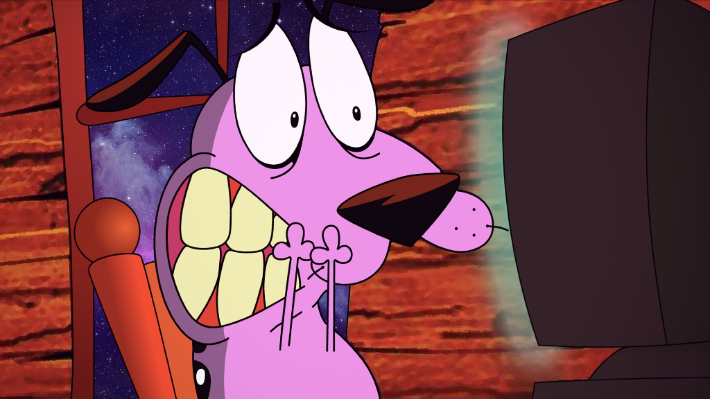 courage funny cartoon