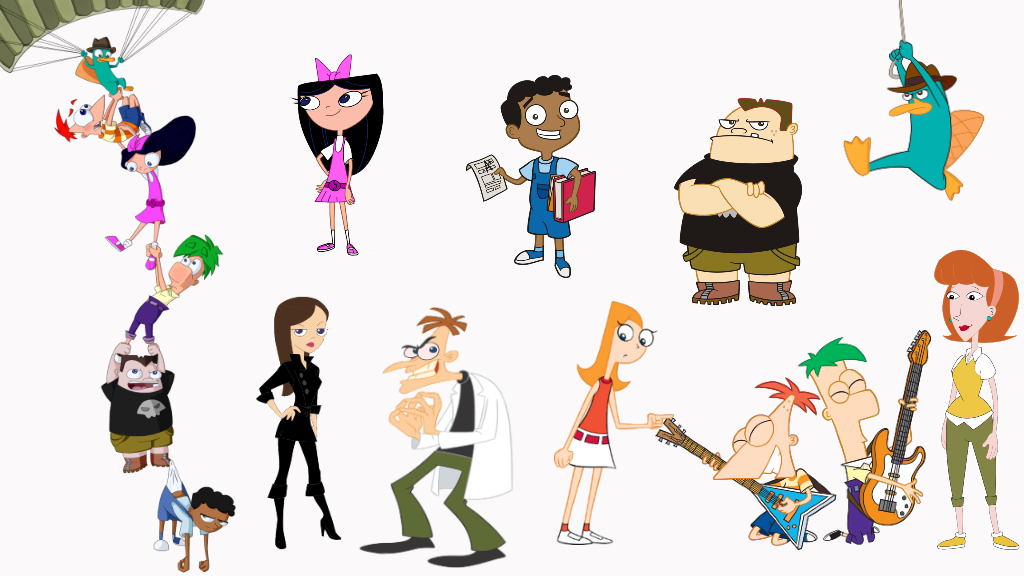 phineas and ferb characters