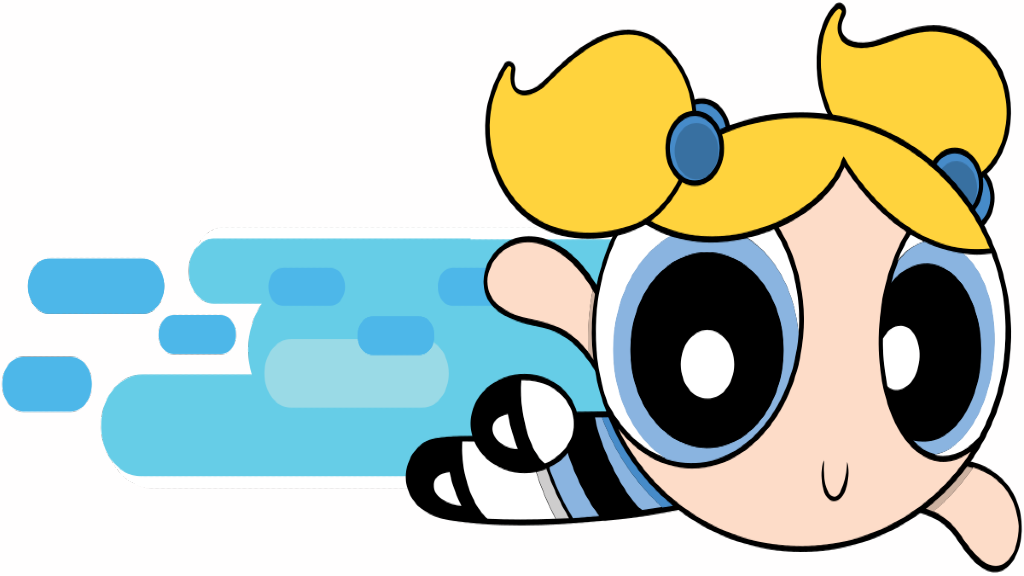 bubbles female cartoon characters