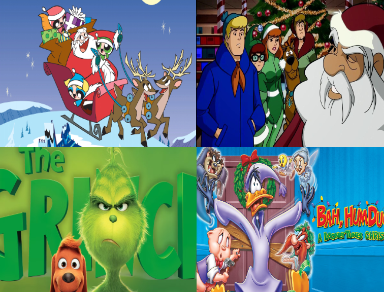 christmas movies and cartoons