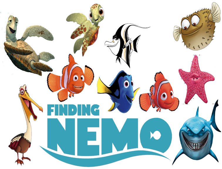 finding nemo characters